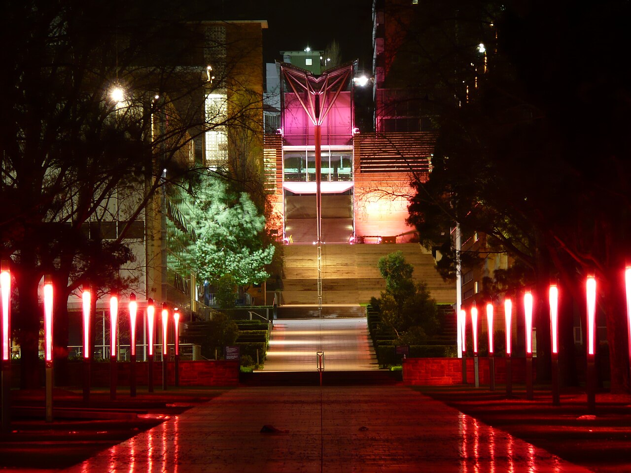 The Kensington campus entrance